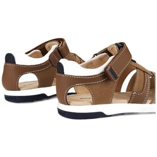 Sandale Mayoral Camel en cuir pour garçon