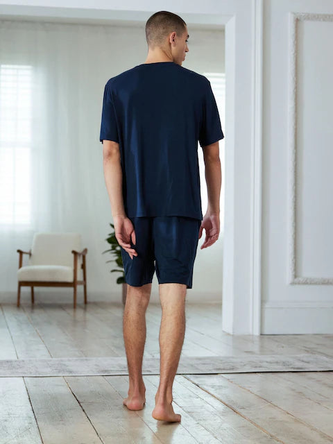 Ensemble Pyjama Pour Homme – Short & T-Shirt – En Modal – Chelsea Peers