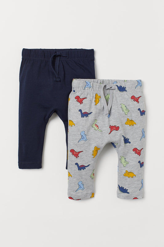 LOT DE 2 PANTALONS EN JERSEY H&M